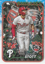 Load image into Gallery viewer, 2024 Topps Holiday Base Cards #1-100 ~ Pick your card