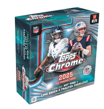 Load image into Gallery viewer, (14) 2025 Topps Chrome Football Mega Box LOT OF 14 ~ SEALED & IN HAND