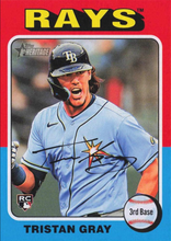 Load image into Gallery viewer, #607 Tristan Gray RC - Tampa Bay Rays