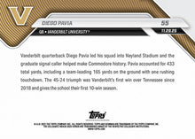 Load image into Gallery viewer, DIEGO PAVIA 2025 Bowman U Now #55 ORANGE FOIL /25 ~ PR 757