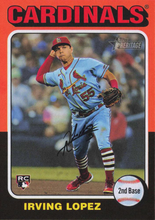 Load image into Gallery viewer, #634 Irving Lopez RC - St. Louis Cardinals