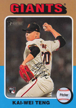 Load image into Gallery viewer, #638 Kai-Wei Teng RC - San Francisco Giants