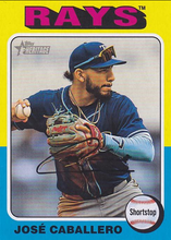 Load image into Gallery viewer, #646 José Caballero - Tampa Bay Rays