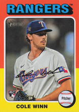 Load image into Gallery viewer, #652 Cole Winn RC - Texas Rangers