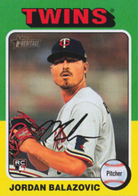 Load image into Gallery viewer, #680 Jordan Balazovic RC - Minnesota Twins