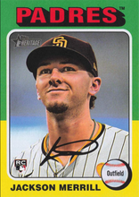 Load image into Gallery viewer, #689 Jackson Merrill RC - San Diego Padres