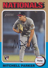 Load image into Gallery viewer, #693 Mitchell Parker RC - Washington Nationals