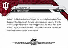 Load image into Gallery viewer, OMAR COOPER JR. 2025 Bowman U Now #43 THE CATCH! ~ PR 1627