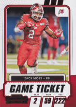 Load image into Gallery viewer, 2021 Panini Contenders Draft Picks RED GAME TICKET Parallels ~ Pick Your Cards