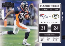 Load image into Gallery viewer, 2021 Panini Contenders NFL Football INSERT cards ~ Pick Your Cards