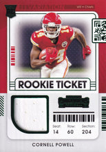 Load image into Gallery viewer, 2021 Panini Contenders NFL Football ROOKIE TICKET RELIC Cards