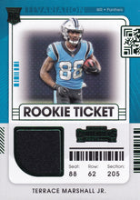 Load image into Gallery viewer, 2021 Panini Contenders NFL Football ROOKIE TICKET RELIC Cards