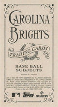 Load image into Gallery viewer, 2023 Topps T206 Low Series CAROLINA BRIGHTS Backs