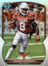 Load image into Gallery viewer, 2022 Bowman University Chrome Football REFRACTOR Parallels ~ Pick your card