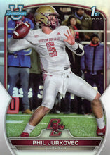 Load image into Gallery viewer, 2022 Bowman University Chrome Football REFRACTOR Parallels ~ Pick your card