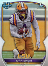 Load image into Gallery viewer, 2022 Bowman University Chrome Football REFRACTOR Parallels ~ Pick your card