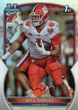 Load image into Gallery viewer, 2022 Bowman University Chrome Football REFRACTOR Parallels ~ Pick your card