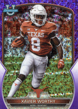 Load image into Gallery viewer, 2022 Bowman University Chrome Football SERIAL NUMBERED REFRACTORS