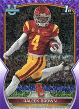 Load image into Gallery viewer, 2022 Bowman University Chrome Football SERIAL NUMBERED REFRACTORS