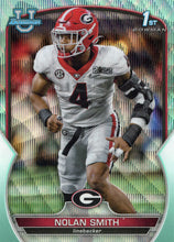 Load image into Gallery viewer, 2022 Bowman University Chrome Football SERIAL NUMBERED REFRACTORS
