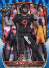 Load image into Gallery viewer, 2022 Bowman University Chrome Football SERIAL NUMBERED REFRACTORS