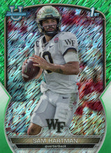 Load image into Gallery viewer, 2022 Bowman University Chrome Football SERIAL NUMBERED REFRACTORS