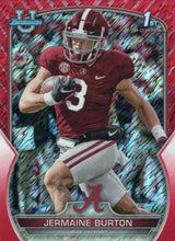 Load image into Gallery viewer, 2022 Bowman University Chrome Football SERIAL NUMBERED REFRACTORS