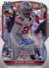 Load image into Gallery viewer, 2022 Bowman University Chrome Football SERIAL NUMBERED AUTOS