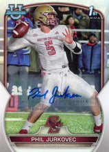 Load image into Gallery viewer, 2022 Bowman University Chrome Football SERIAL NUMBERED AUTOS