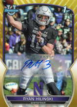 Load image into Gallery viewer, 2022 Bowman University Chrome Football SERIAL NUMBERED AUTOS

