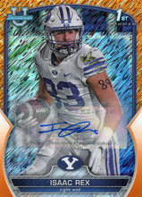 Load image into Gallery viewer, 2022 Bowman University Chrome Football SERIAL NUMBERED AUTOS