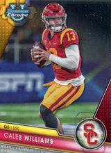 Load image into Gallery viewer, 2023 Bowman University Chrome Football Cards 1-100 ~ Pick your card