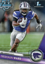Load image into Gallery viewer, 2023 Bowman University Chrome Football Cards 1-100 ~ Pick your card