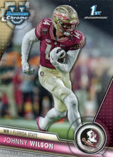 Load image into Gallery viewer, 2023 Bowman University Chrome Football Cards 1-100 ~ Pick your card