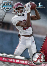Load image into Gallery viewer, 2023 Bowman University Chrome Football Cards 1-100 ~ Pick your card
