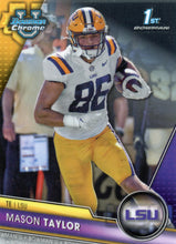 Load image into Gallery viewer, 2023 Bowman University Chrome Football Cards 1-100 ~ Pick your card