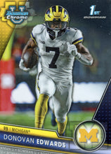 Load image into Gallery viewer, 2023 Bowman University Chrome Football Cards 1-100 ~ Pick your card