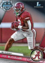 Load image into Gallery viewer, 2023 Bowman University Chrome Football Cards 1-100 ~ Pick your card