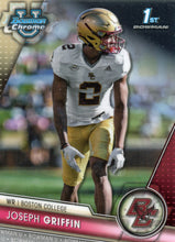 Load image into Gallery viewer, 2023 Bowman University Chrome Football Cards 1-100 ~ Pick your card