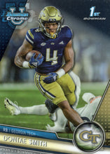 Load image into Gallery viewer, 2023 Bowman University Chrome Football Cards 1-100 ~ Pick your card