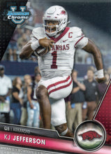 Load image into Gallery viewer, 2023 Bowman University Chrome Football Cards 1-100 ~ Pick your card