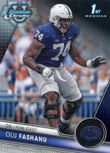 Load image into Gallery viewer, 2023 Bowman University Chrome Football Cards 101-200 ~ Pick your card
