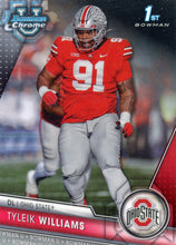 Load image into Gallery viewer, 2023 Bowman University Chrome Football Cards 101-200 ~ Pick your card