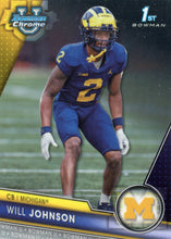 Load image into Gallery viewer, 2023 Bowman University Chrome Football Cards 101-200 ~ Pick your card