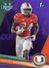 Load image into Gallery viewer, 2023 Bowman University Chrome Football NUMBERED PARALLELS
