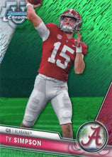 Load image into Gallery viewer, 2023 Bowman University Chrome Football NUMBERED PARALLELS