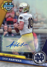 Load image into Gallery viewer, 2023 Bowman University Chrome Football AUTOGRAPHS