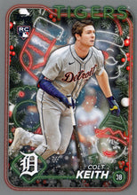 Load image into Gallery viewer, 2024 Topps Holiday SILVER GLITTER Parallels ~ Pick your card