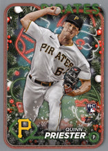 Load image into Gallery viewer, 2024 Topps Holiday SILVER GLITTER Parallels ~ Pick your card