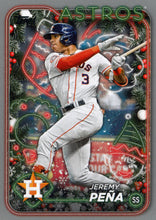Load image into Gallery viewer, 2024 Topps Holiday SILVER GLITTER Parallels ~ Pick your card